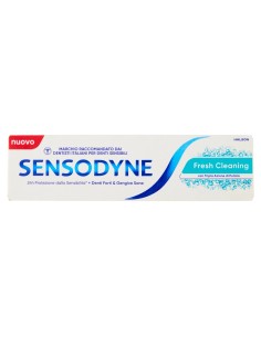 Sensodyne Dentifricio - 75ml - Fresh Cleaning - Con Tripla Azione Di Pulizia